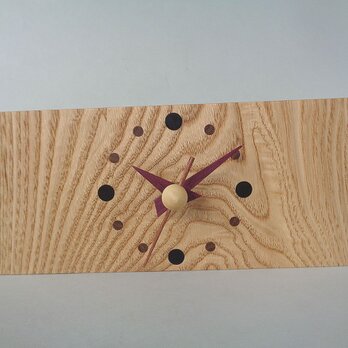 栗のお木時計の画像