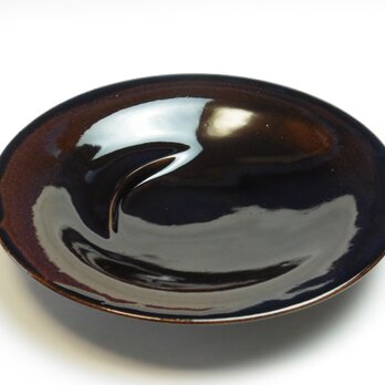 飴釉　万能カレー皿