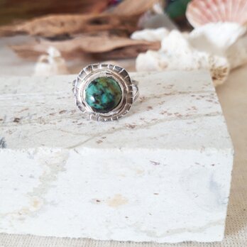 【14号】turquoise ring silver925の画像
