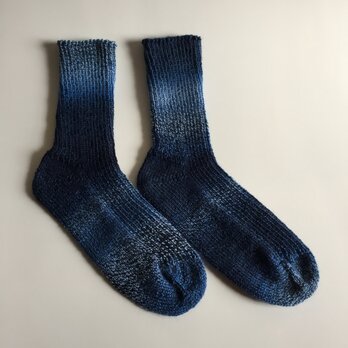 手編み靴下【クレイジー・ザウバー・ボール 1535】の画像