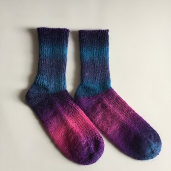 手編み靴下【RELLANA コリブリ 6211】の画像