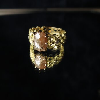 Ｋ18 Bohemian Diamond Ringの画像