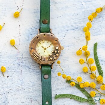 ミモザの花咲く頃腕時計Mの画像