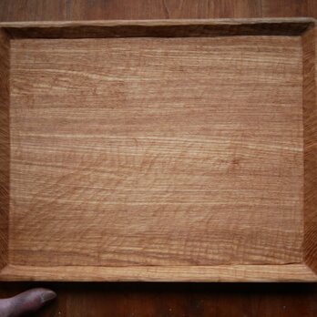 角トレー355×285 しおじ オイル仕上げ #0220