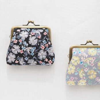 ■リバティプリントのがま口コインケース / ノーフォークガーデン■ coin(lbt-nfg)