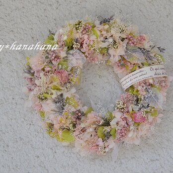 桜色の花舞wreathの画像