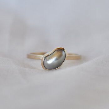 Keshi Pearl Ring size12