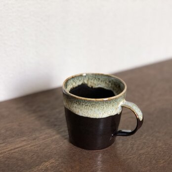 black & white  コーヒーカップの画像