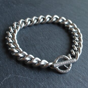 ◆錫 (スズ) × silver ブレスレット【UMF Chain Bracelet】の画像
