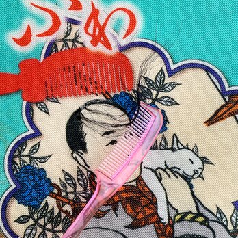 ZINE  ゆるふわ　鹿峠のテキスタイルと植毛刺繍の世界の画像