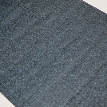 u0014　反物 化繊 幾何学文様着物地　未使用☆古布・古裂