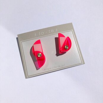 TOOLS Accessories - Neon Pink - ピアスの画像