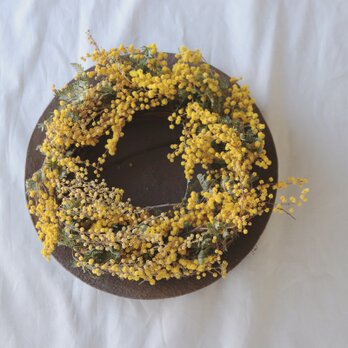 アカシアミモザのドライリース