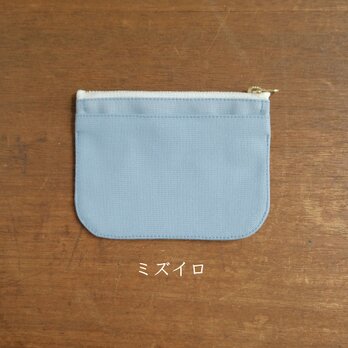 【ミズイロ】身軽になれる！倉敷帆布のミニ財布の画像
