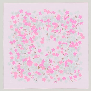 風呂敷　ふろしき　弁当箱包み　宇野千代　さくら　桜柄　桜の園　綿100％　90cm幅　春贈答品の画像