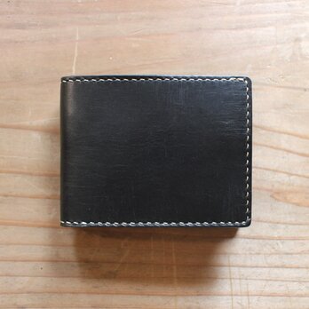 【一点物即納品】二つ折り財布 ～インポートオイルレザー～の画像