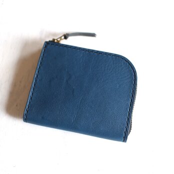 【一点物即納品】L字ファスナー小さい財布 ～トスカーナ×栃木レザー～の画像