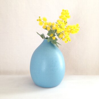 一輪挿し(トルコブルーマット)