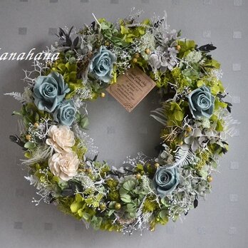 【母の日2020】新緑のグリーンwreathの画像