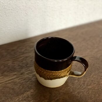 matte brown コーヒーカップの画像