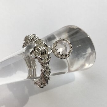 『 Flower of romance ( fairy ) 』Ring by SV925の画像