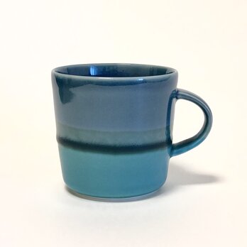 Mug cup M / Turkey prussian blue × blueの画像