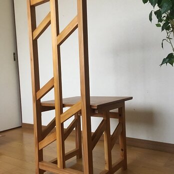 Wind 01 highback chair    木製ハイバックチェア　椅子の画像
