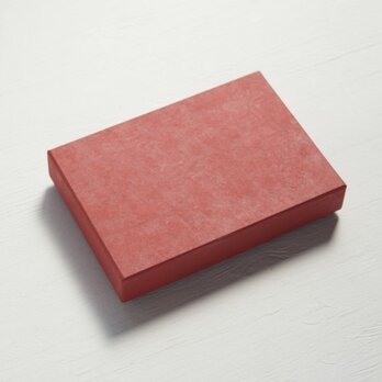 [ハタノワタル]和紙の道具箱（赤）