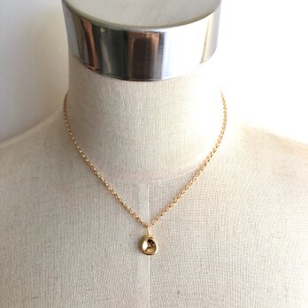 Pool Necklace-Silver925＋18KGP(yellow gold)の画像