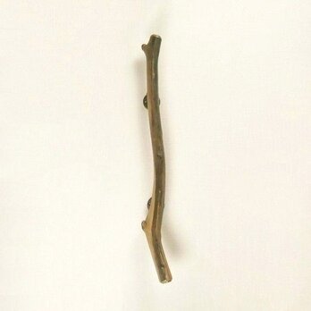 【温泉流木】スリムでおしゃれなダークブラウンツートーンの手すり・ドアハンドル 流木インテリアの画像