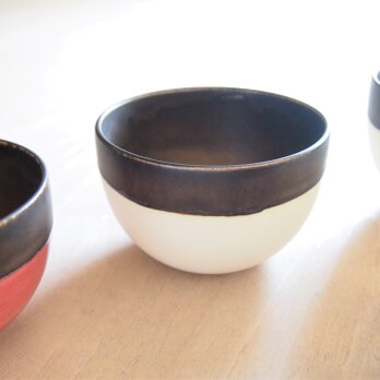 bowl(S) / colors:white+bronzeの画像