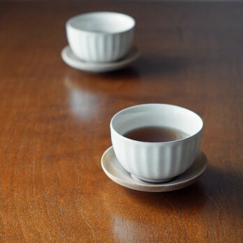 【再入荷】ソギ碗 　粉引きの画像