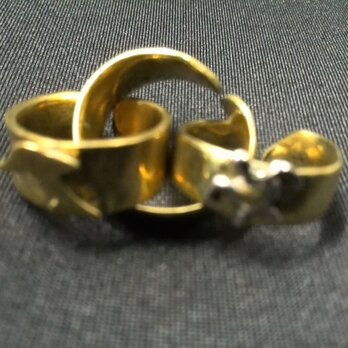 Brass(真鍮)のリングの画像