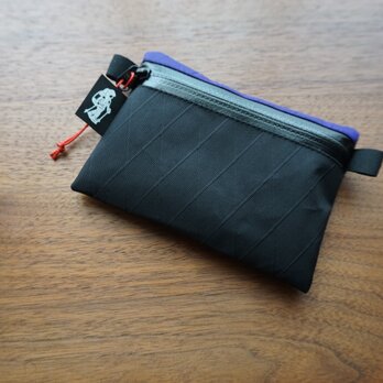 flat pouch S⁺ combo black×purpleの画像