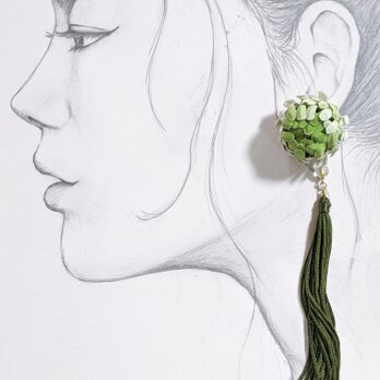 名も無い蕾のピアス