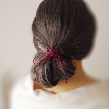 ヘアゴム「あで束ねる」