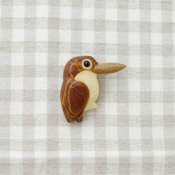 かわせみブローチの画像