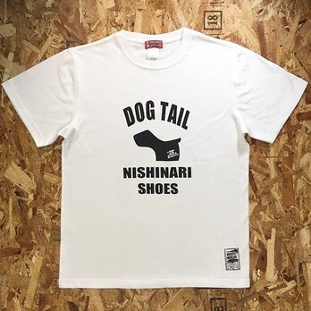 靴職人 デザイン Tシャツ / ドッグテイル Tシャツの画像