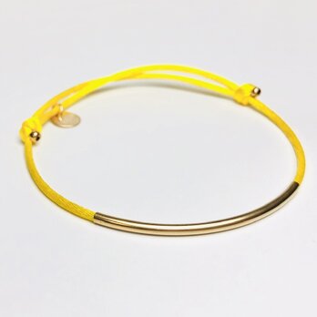 KNOT Bracelet / Lemon Yellow [国内送料無料]の画像