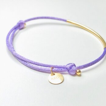 KNOT Bracelet / Lavender Purple [国内送料無料]の画像