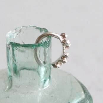 ミモザのイヤーカフ [ silver 片耳 ]