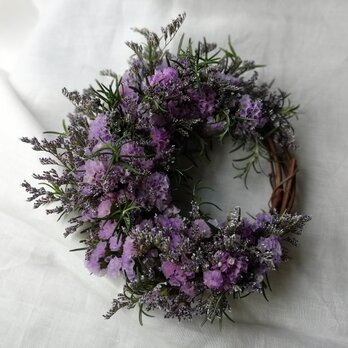 ローズマリー色の三日月wreathの画像