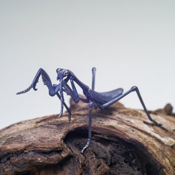 可動式銀蟲細工 『蟷螂』の画像