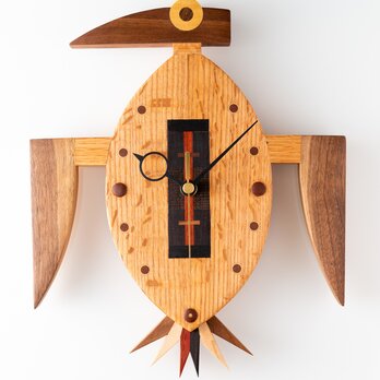 木の時計：カツオドリⅡの画像