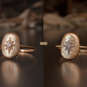 仕立てる指輪 K10 ダイヤモンド〔プリメーラ リング〕プチオーダー カスタムの画像