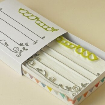 おまめの宛名フレームはんこ