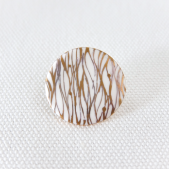 ブローチ meadow/gold