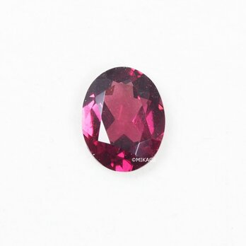 天然石ロードライトガーネットのルースストーン (Rhodolite Garnet Loose Stone)の画像