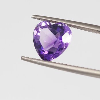 天然石アメジストのルースストーン (Amethyst Loose Stone)の画像