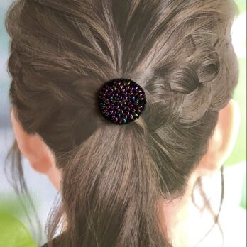 打ち上げ花火ヘアゴムの画像